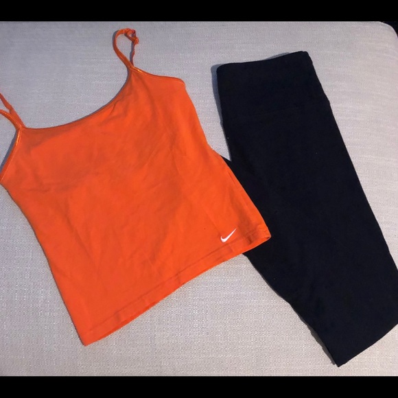 Nike workout cami and garage leggings - Picture 1 of 2